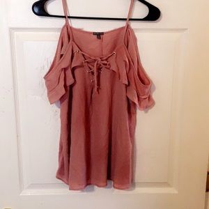 Off the shoulder night shirt